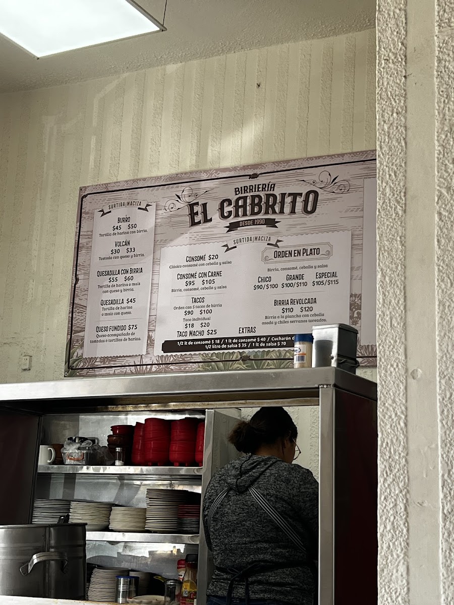 BIRRIERIA EL CABRITO Menu - Image 3